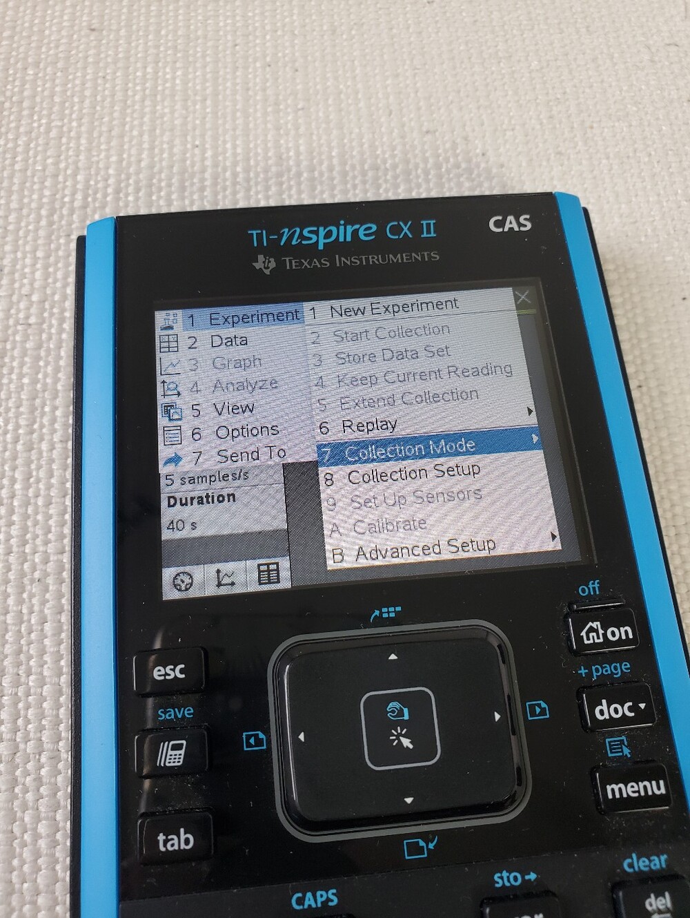 Texas Instruments TI-Nspire CX II CAS Color Graphing Calculator - Picture 7 of 8